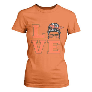 Love Vintage Cool Pun Girl T Shirt For Women Game Day Gift TS12 Orange Print Your Wear