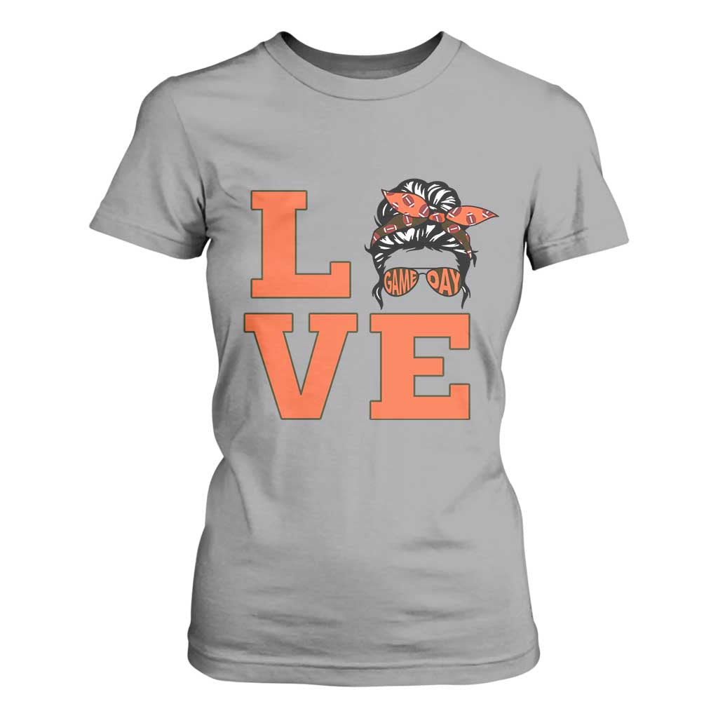Love Vintage Cool Pun Girl T Shirt For Women Game Day Gift TS12 Sport Gray Print Your Wear