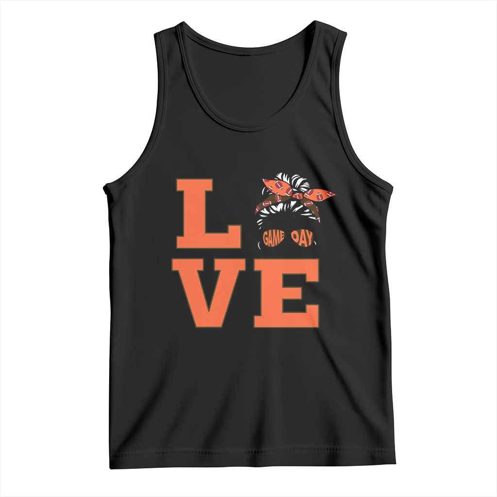 Love Vintage Cool Pun Girl Tank Top Game Day Gift TS12 Black Print Your Wear