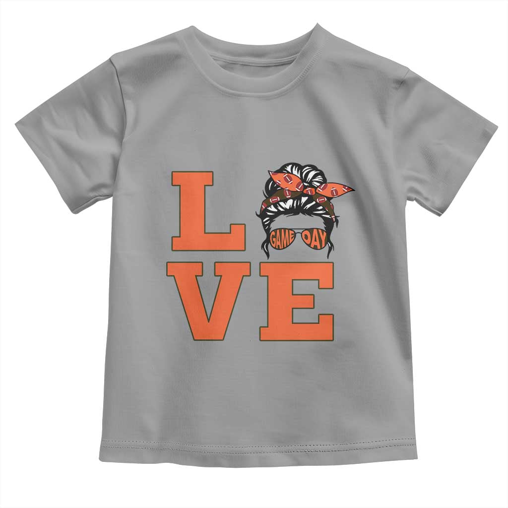 Love Vintage Cool Pun Girl Toddler T Shirt Game Day Gift TS12 Sport Gray Print Your Wear