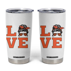 Love Vintage Cool Pun Girl Tumbler Cup Game Day Gift TS12 White Print Your Wear