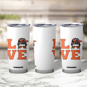 Love Vintage Cool Pun Girl Tumbler Cup Game Day Gift TS12 Print Your Wear