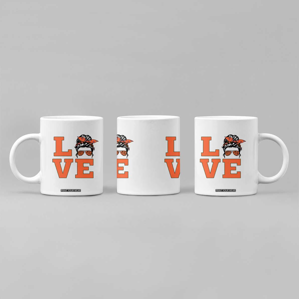 Love Vintage Cool Pun Girl Coffee Mug Game Day Gift TS12 Print Your Wear