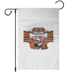 Funny Bulldog Football Lover Garden Flag Game Day Fan Lifestyle TS12 Black Print Your Wear
