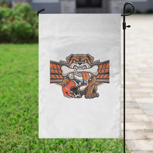 Funny Bulldog Football Lover Garden Flag Game Day Fan Lifestyle TS12 Print Your Wear
