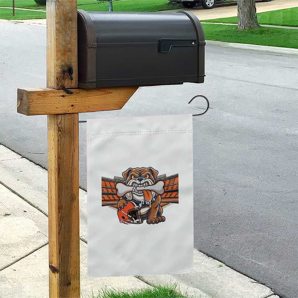 Funny Bulldog Football Lover Garden Flag Game Day Fan Lifestyle TS12 Print Your Wear