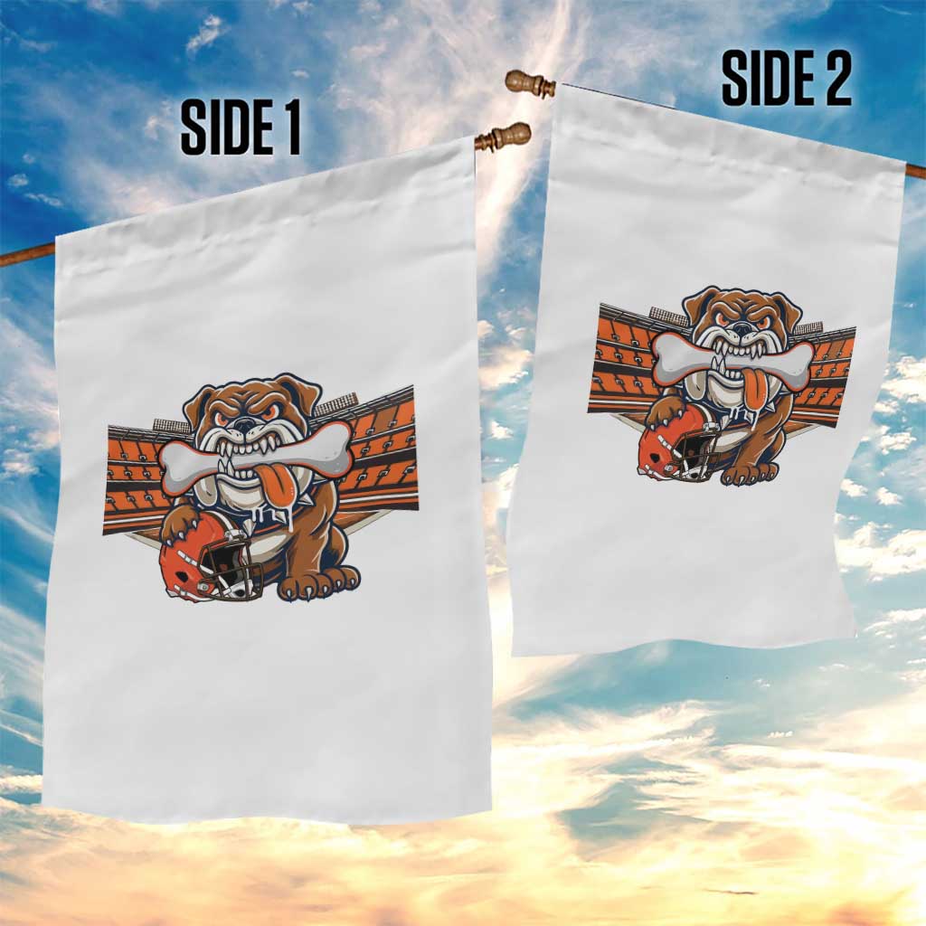 Funny Bulldog Football Lover Garden Flag Game Day Fan Lifestyle TS12 Print Your Wear