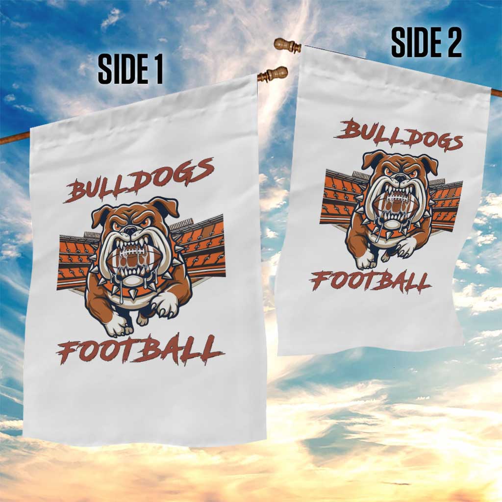 Bulldog Football Lover Garden Flag Midwest Game Day Lifestyle TS12 Print Your Wear