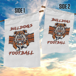 Bulldog Football Lover Garden Flag Midwest Game Day Lifestyle TS12 Print Your Wear