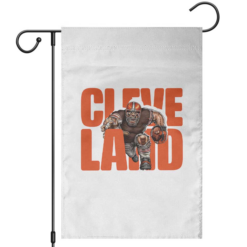 CFBB Midwest Football Player Gift Garden Flag TS12 Black Print Your Wear