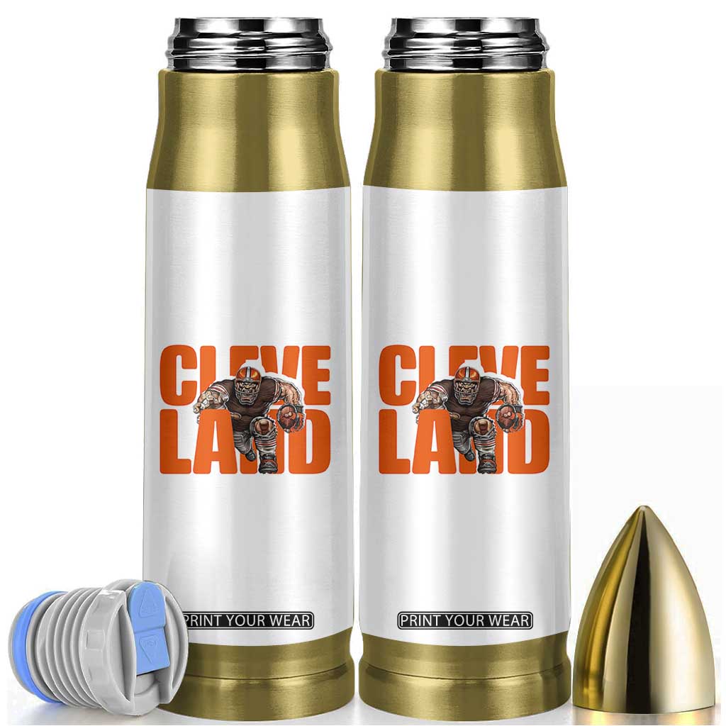 CFBB Midwest Football Player Gift Bullet Tumbler TS12 White Print Your Wear