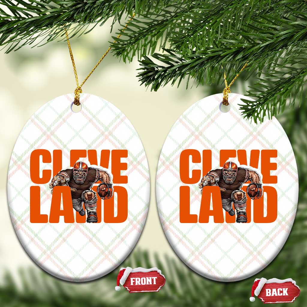 CFBB Midwest Football Player Gift Ceramic Ornament TS12 Print Your Wear