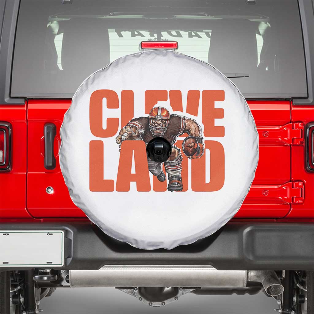 CFBB Midwest Football Player Gift Spare Tire Cover TS12 Black Print Your Wear