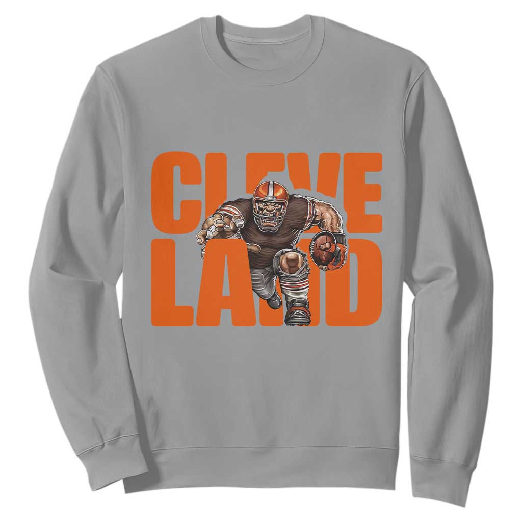CFBB Midwest Football Player Gift Sweatshirt TS12 Sport Gray Print Your Wear