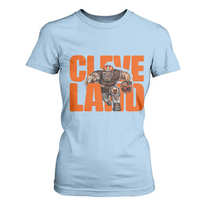 CFBB Midwest Football Player Gift T Shirt For Women TS12 Light Blue Print Your Wear