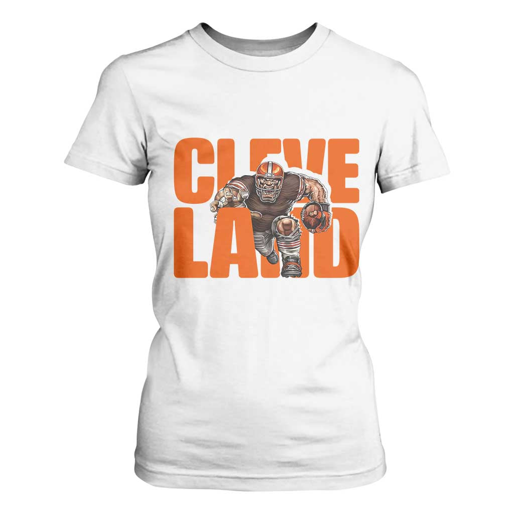 CFBB Midwest Football Player Gift T Shirt For Women TS12 White Print Your Wear