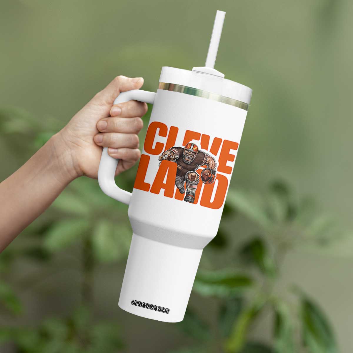 CFBB Midwest Football Player Gift Tumbler With Handle TS12 Print Your Wear