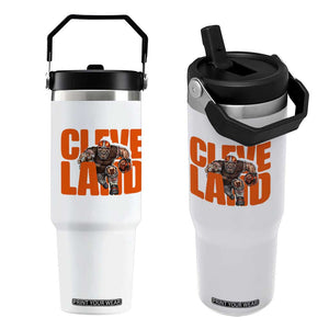 CFBB Midwest Football Player Gift Flip Straw Tumbler TS12 One Size: 30 oz White Print Your Wear