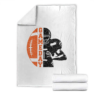 Midwest Football Lover Throw Blanket CFBB Fan Gift TS12 White Print Your Wear