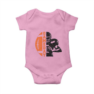 Midwest Football Lover Baby Onesie CFBB Fan Gift TS12 Light Pink Print Your Wear