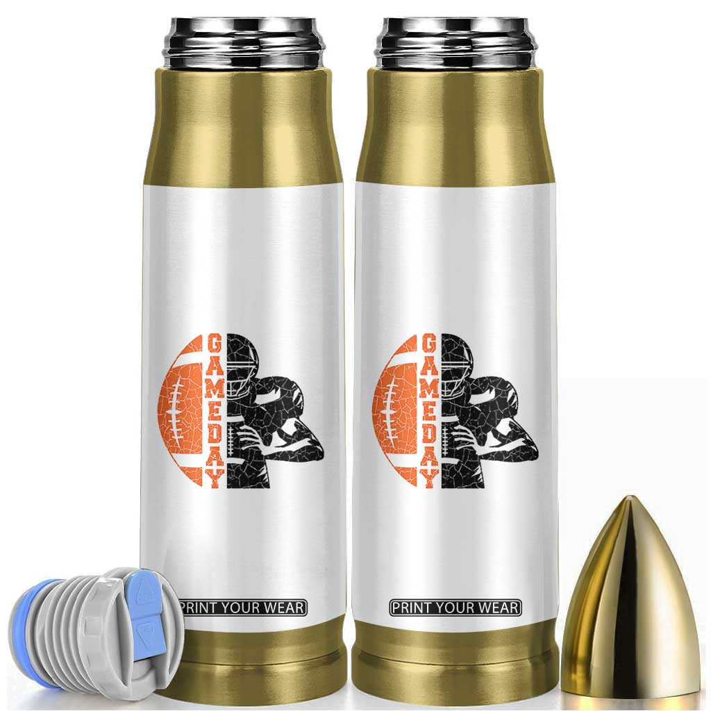 Midwest Football Lover Bullet Tumbler CFBB Fan Gift TS12 White Print Your Wear