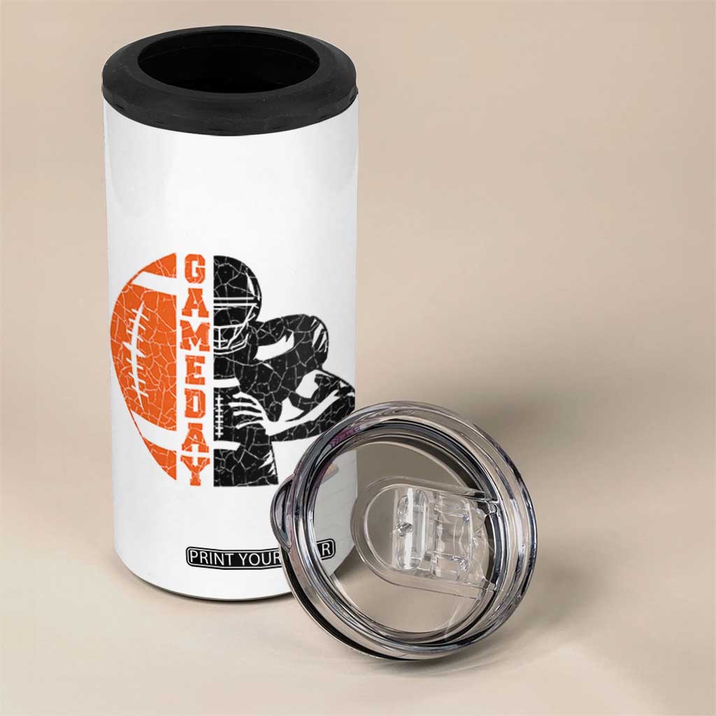 Midwest Football Lover 4 in 1 Can Cooler Tumbler CFBB Fan Gift TS12 Print Your Wear