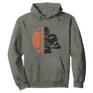 Midwest Football Lover Hoodie CFBB Fan Gift TS12 Military Green Print Your Wear