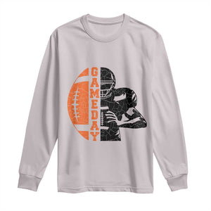 Midwest Football Lover Long Sleeve Shirt CFBB Fan Gift TS12 Ice Gray Print Your Wear