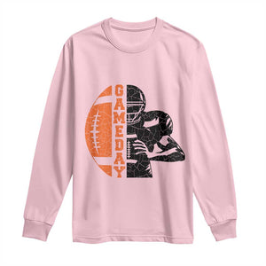 Midwest Football Lover Long Sleeve Shirt CFBB Fan Gift TS12 Light Pink Print Your Wear