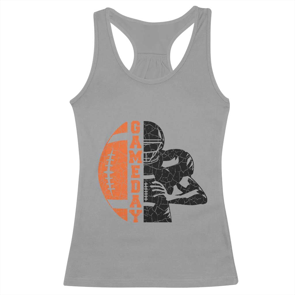 Midwest Football Lover Racerback Tank Top CFBB Fan Gift TS12 Sport Gray Print Your Wear