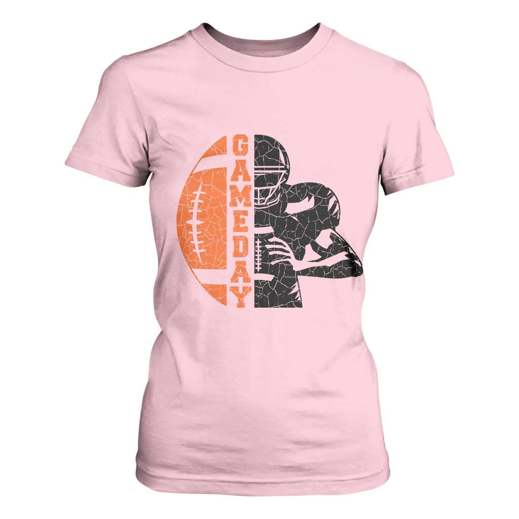 Midwest Football Lover T Shirt For Women CFBB Fan Gift TS12 Light Pink Print Your Wear