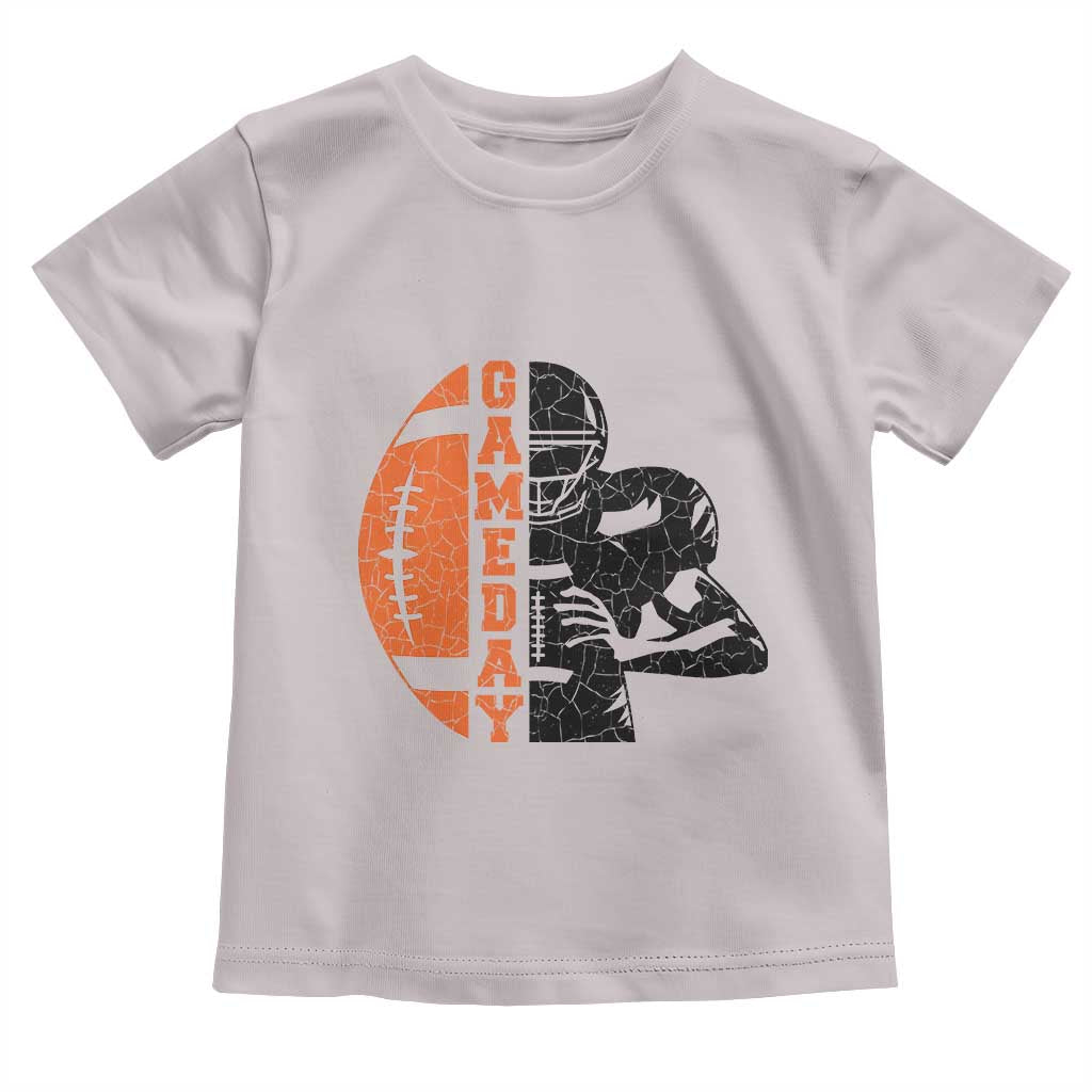 Midwest Football Lover Toddler T Shirt CFBB Fan Gift TS12 Ice Gray Print Your Wear