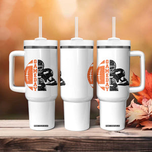Midwest Football Lover Tumbler With Handle CFBB Fan Gift TS12 Print Your Wear
