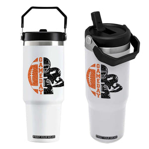 Midwest Football Lover Flip Straw Tumbler CFBB Fan Gift TS12 One Size: 30 oz White Print Your Wear