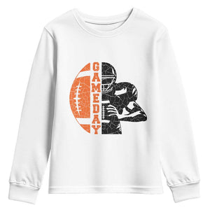 Midwest Football Lover Youth Sweatshirt CFBB Fan Gift TS12 White Print Your Wear