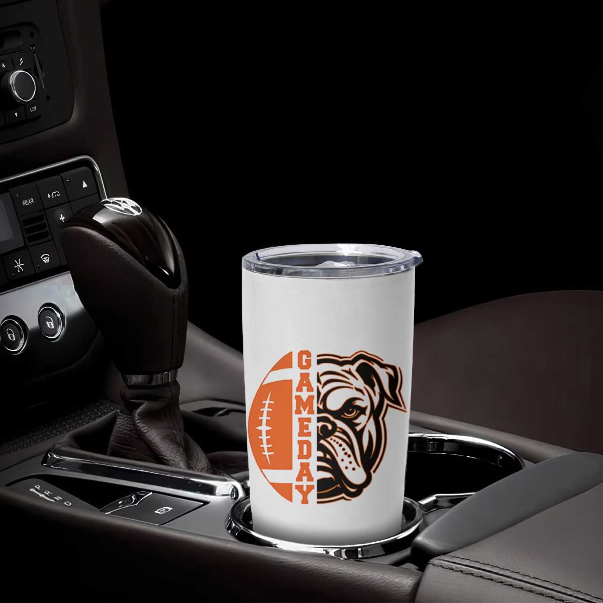 Bulldog Football Lover Tumbler Cup Game Day Fan Lifestyle TS12 Print Your Wear