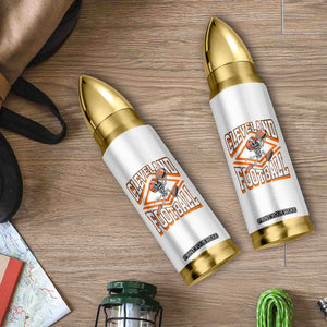 Funny Skeleton Dark Football Bullet Tumbler CFBB Fan Gift TS12 Print Your Wear