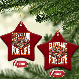Cleveland For Life Ceramic Ornament CFBB Fan Gift TS12 Print Your Wear