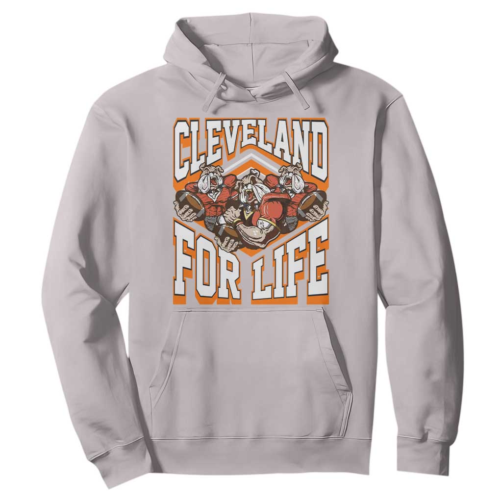 Cleveland For Life Hoodie CFBB Fan Gift TS12 Ice Gray Print Your Wear