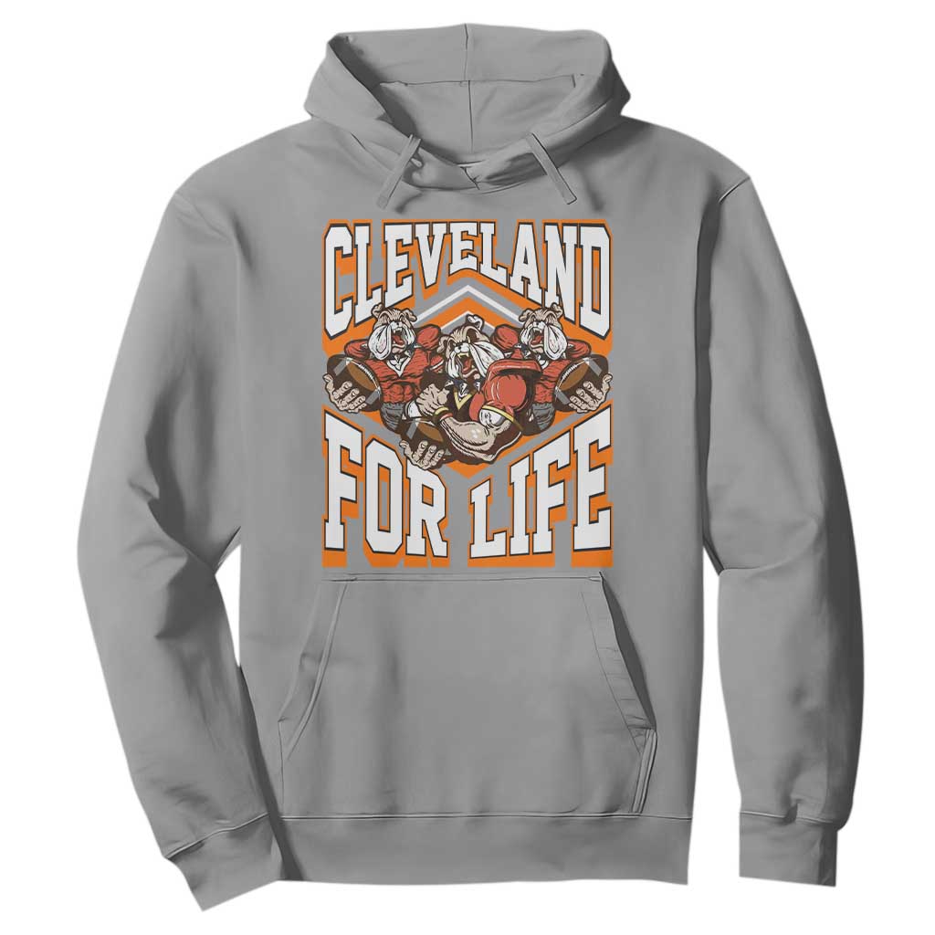 Cleveland For Life Hoodie CFBB Fan Gift TS12 Sport Gray Print Your Wear