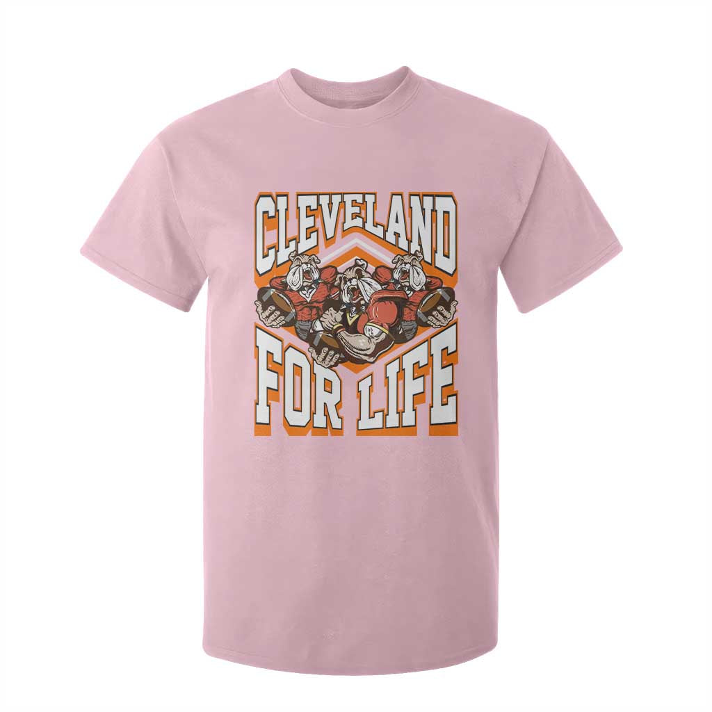 Cleveland For Life T Shirt For Kid CFBB Fan Gift TS12 Light Pink Print Your Wear