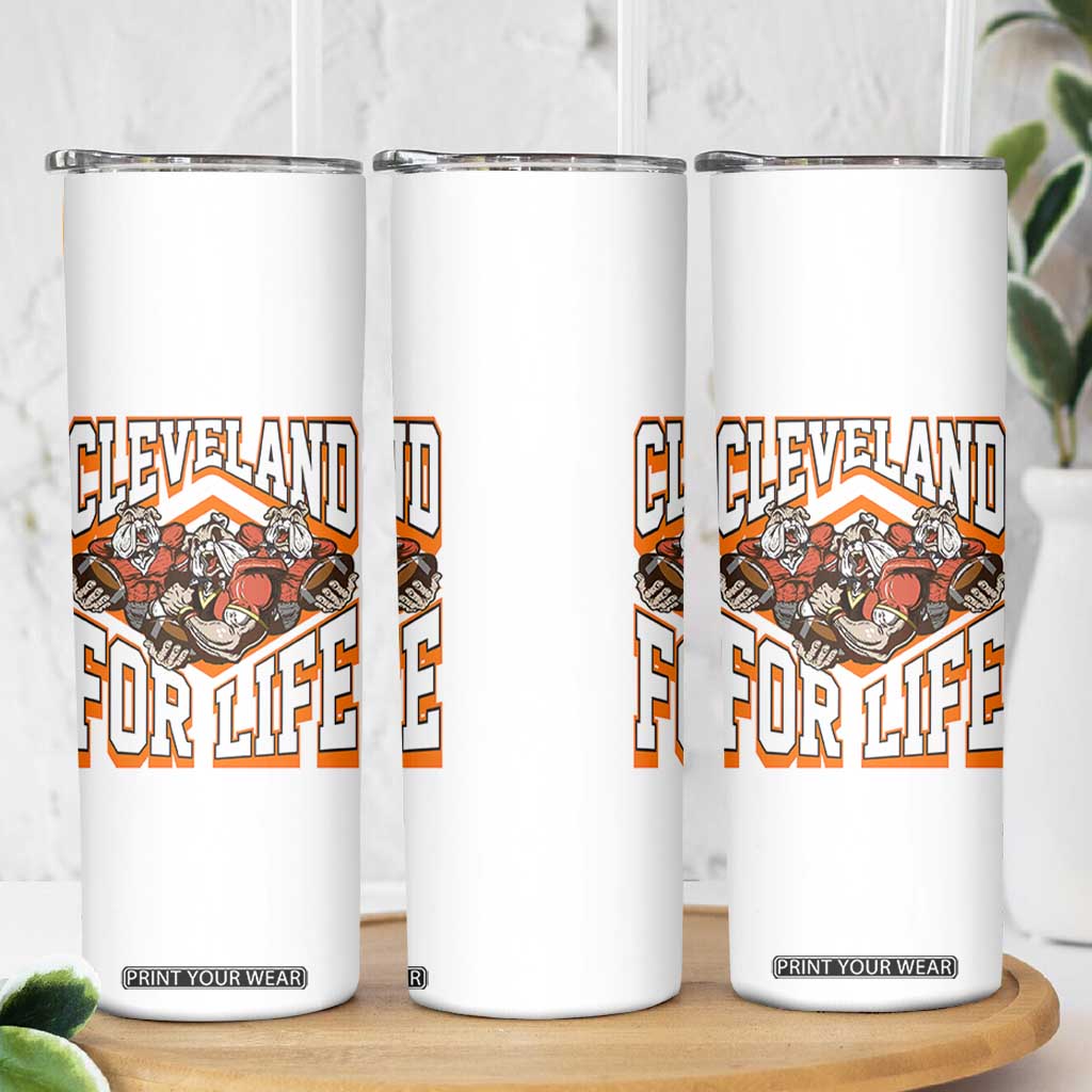 Cleveland For Life Skinny Tumbler CFBB Fan Gift TS12 Print Your Wear