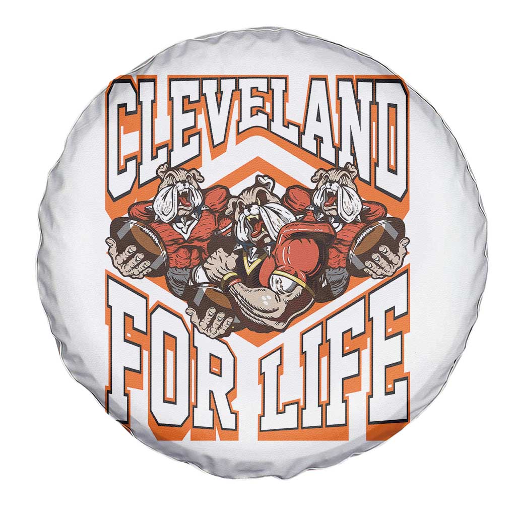 Cleveland For Life Spare Tire Cover CFBB Fan Gift TS12 Print Your Wear