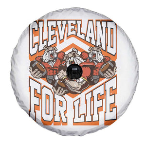 Cleveland For Life Spare Tire Cover CFBB Fan Gift TS12 Print Your Wear