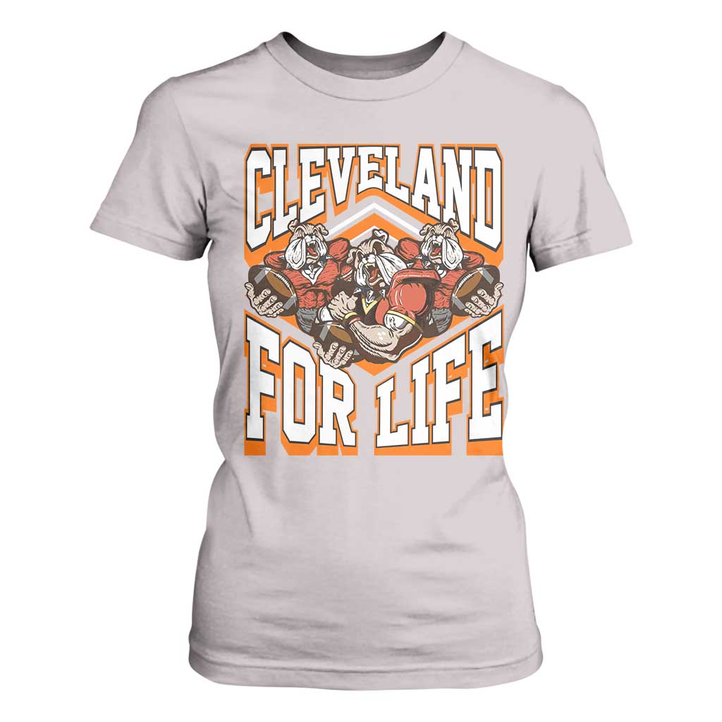 Cleveland For Life T Shirt For Women CFBB Fan Gift TS12 Ice Gray Print Your Wear