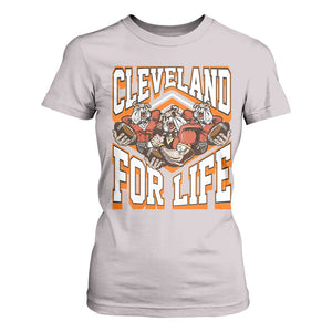 Cleveland For Life T Shirt For Women CFBB Fan Gift TS12 Ice Gray Print Your Wear
