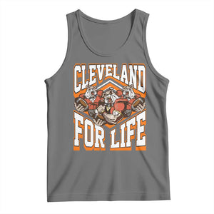 Cleveland For Life Tank Top CFBB Fan Gift TS12 Black Heather Print Your Wear