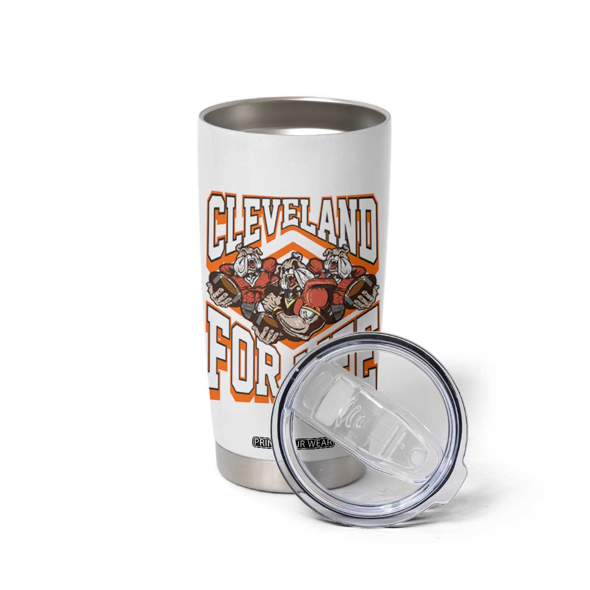 Cleveland For Life Tumbler Cup CFBB Fan Gift TS12 Print Your Wear