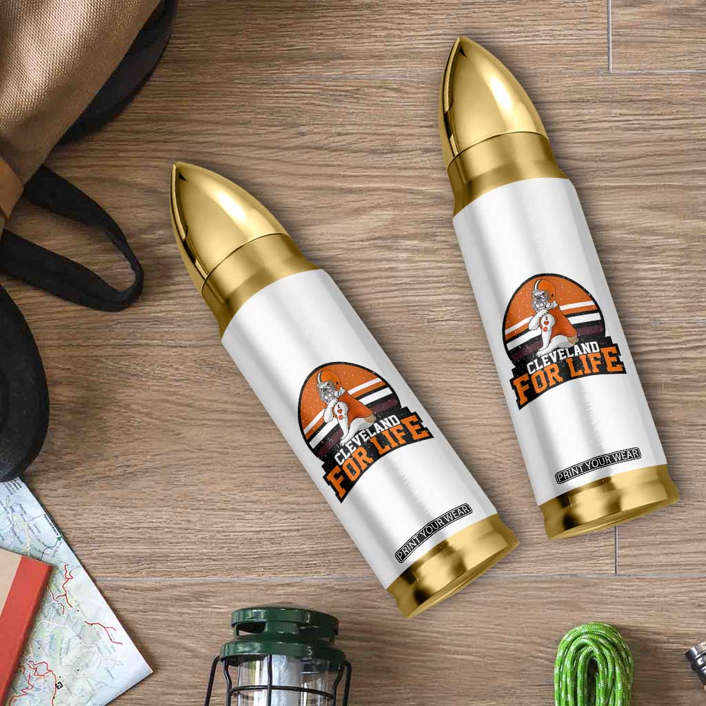 Funny Bulldog Game Day Bullet Tumbler Cleveland For Life TS12 Print Your Wear