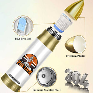 Funny Bulldog Game Day Bullet Tumbler Cleveland For Life TS12 Print Your Wear